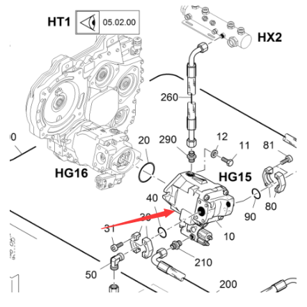 Vö pavers  Traveling pump part number 2253157