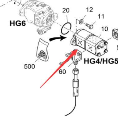Vö pavers   Dual gear pump part number 2272106
