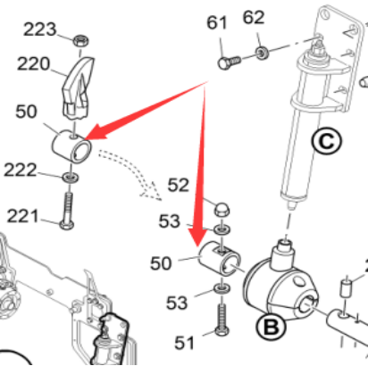 Vö pavers    Shaft head sheath part number 2584975