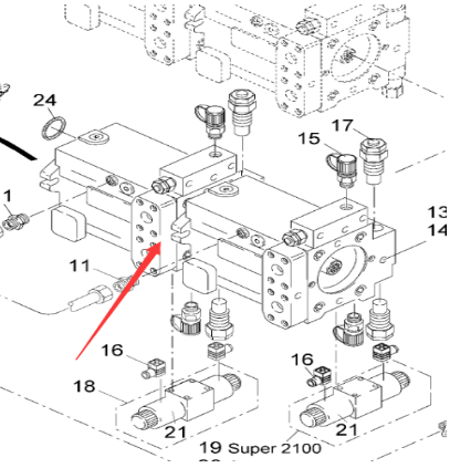 Vö pavers   Hydraulic pump part number 9628141000