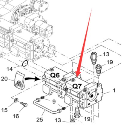 Vö pavers    Feeding hydraulic pump part number 9628151000