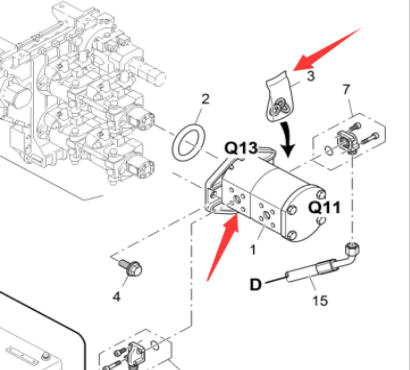Vö pavers    Dual gear pump part number 9628221000