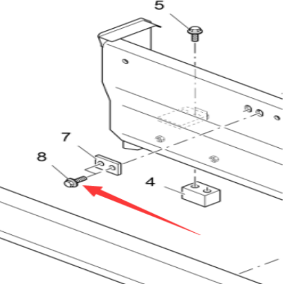 Vö pavers    Connecting bolt part number 2000311