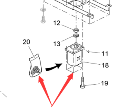 Vö pavers    Radiator Fan Motor Part Number 2028807