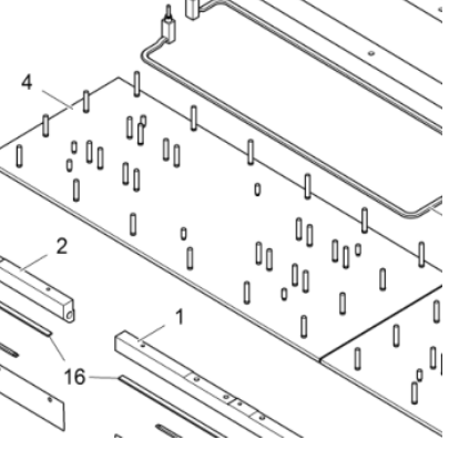 Vö pavers   The part number of the main machine's ironing plate bottom plate is 4602418083