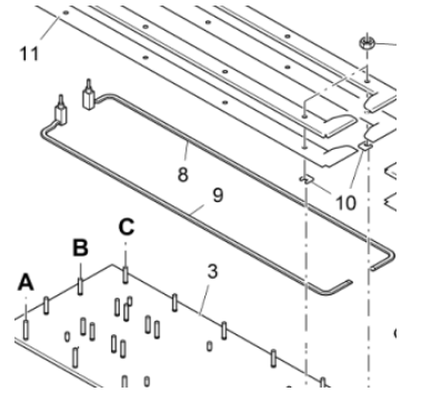 Vö pavers   Host Screed Heating Rod Part Number: 2119621