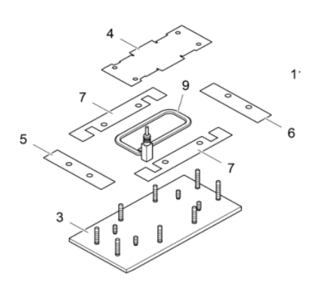 Vö pavers  25cm Screed Plate Bottom Plate Part Number 4602418642