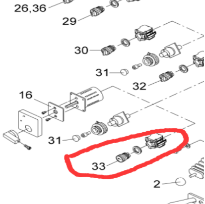 Vö pavers    Key switch part number 2011266