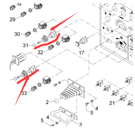 Vö pavers    Potentiometer part number 2457110133