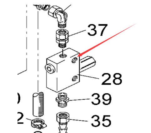 Vö pavers   Hand oil pump part number 4612130042