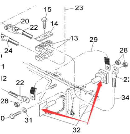 Vö pavers  Battery switch part number 3515161700