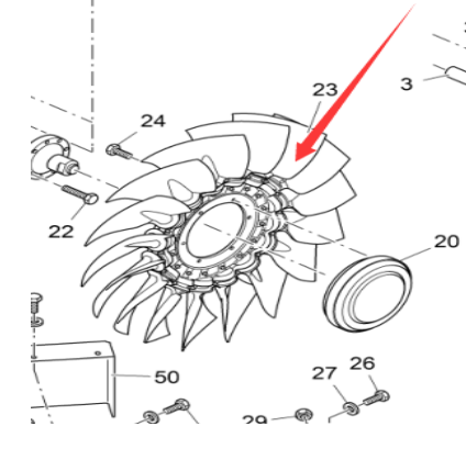 Vö pavers    Fan part number 2036952