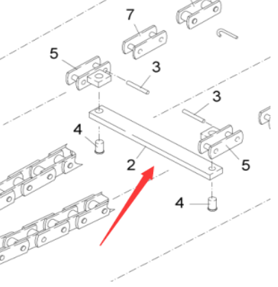 Vö pavers   S1203 Scraper Plate Part Number 2038994