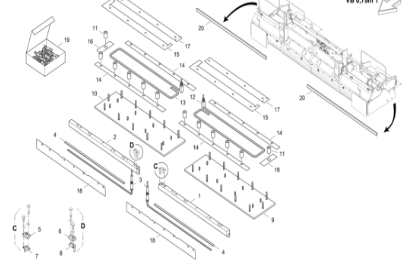Vö pavers    75Screed Repair Kit Part Number  2166459