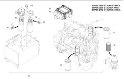 Vö pavers   S2100-3L Paver Maintenance Package Part Number 2304180