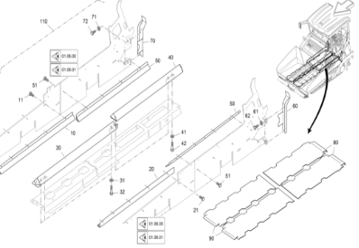 Vö pavers   Conveyor Bottom Chain Protection Repair Kit Part Number 2555203