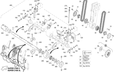 Vö pavers   Part number 2269382 of the repair kit for the material distribution host