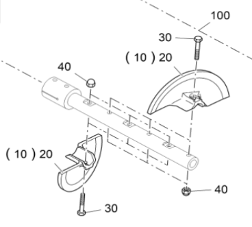 Vö pavers   Extended 1m spiral repair kit part number 2432450
