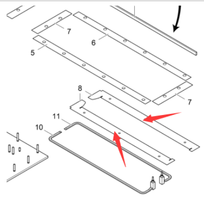 Vö pavers  S2100-3L Screed Heating Insulation Board Part Number 2122046