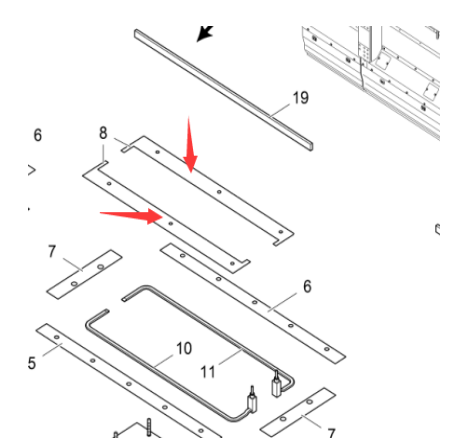 Vö pavers  S1900-3L Paver 1-meter Board Insulation Board Part Number 2122084