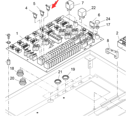 Vö pavers   Fuse 32V Part No. 2024043