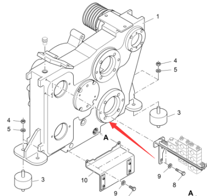 Vö pavers  Transfer case assembly part number 2034605