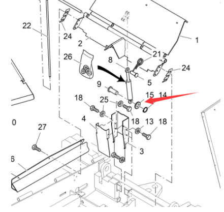Vö pavers  Washer part number 9500210125