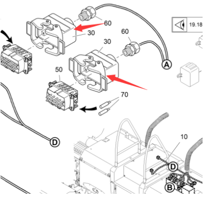 Vö pavers  Connector housing part number 3515050060 