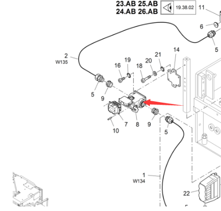 Vö pavers  Socket part number 2034985