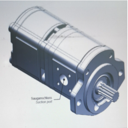 Vö pavers  Dual gear pump 1 part number 2602491