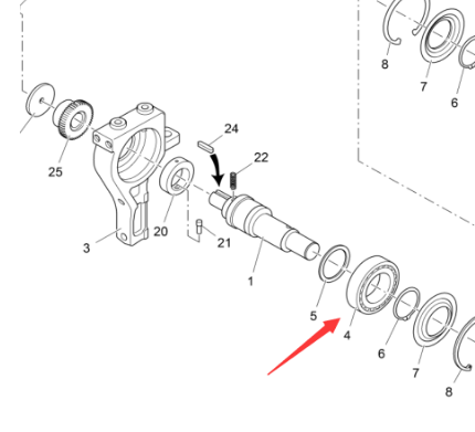 Vö pavers    Rammer connecting rod bearing part number 9540120635