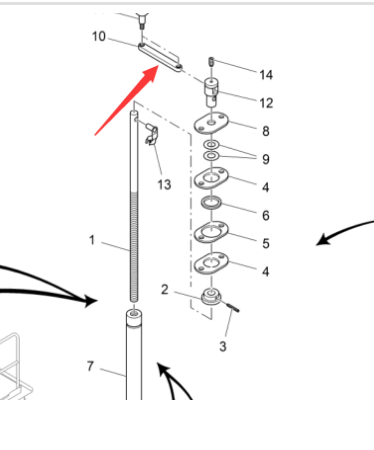 Vö pavers  Adjusting the rocker part number 2012159