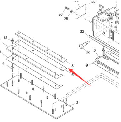 Vö pavers  0.75 meter insulation board part number 2122273