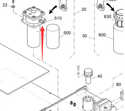 Vö pavers   Liquid filter blockage alarm part number 2228886