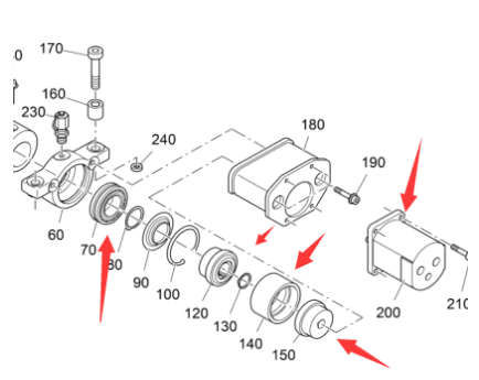 Vö pavers  Vibration motor part number 9629671000