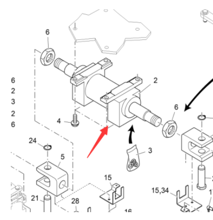 Vö pavers   Steering cylinder part number 2026684