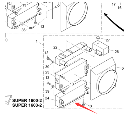 Vö Paver  Water cooler part number 206633