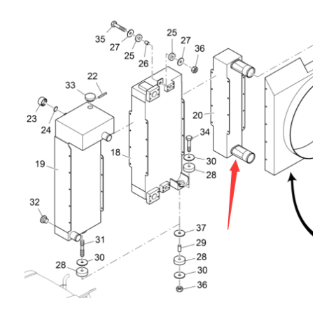 Vö Paver   Intercooler Part No. 2013114