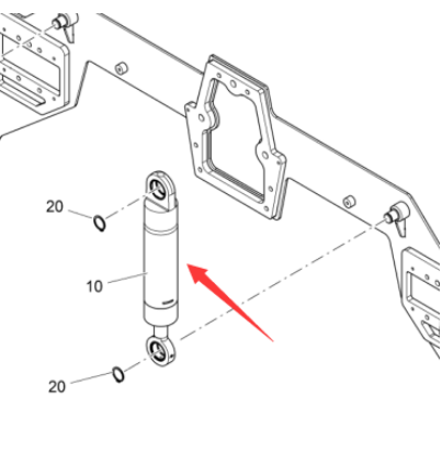 ​  Vö Paver    Spiral lift cylinder part number 2515587
