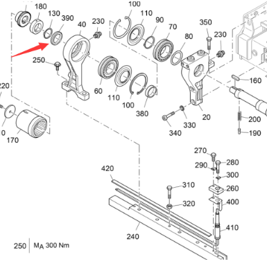 Vö Paver  Joint gasket part number 4604172044