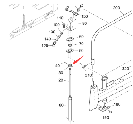 Vö Paver  Edge plate adjustment sleeve part number 4602202348