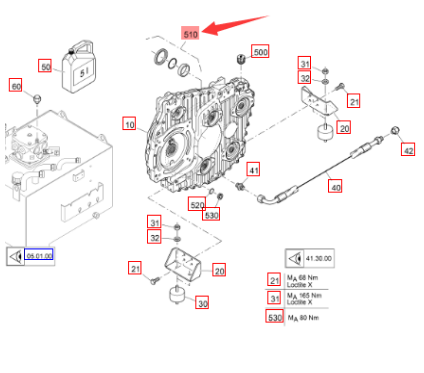 Vö Paver    Transfer case repair kit part number 2561247