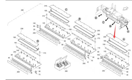 Vö Paver   Telescopic 1.25 meter insulation board part number 2042689