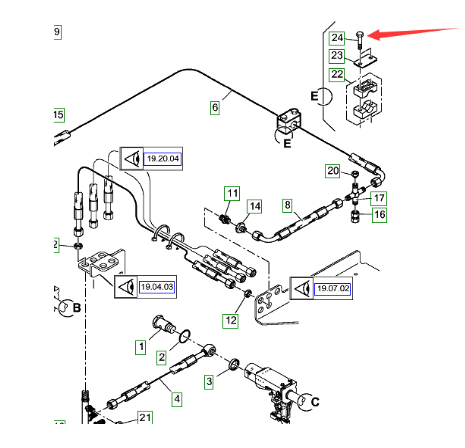 Vö Paver   Bolt part number 9506330933
