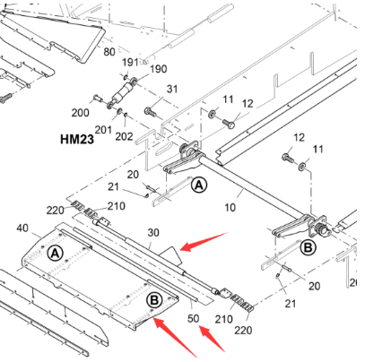 Vö Paver   Hopper front cover plate part number 2278487
