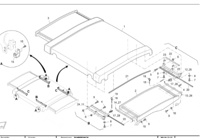Vö Paver  Ceiling Assembly Part No. 2036741