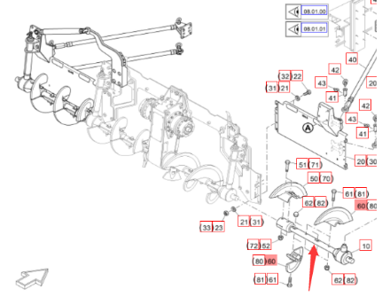 Vö Paver   1110 Spiral Shaft Assembly Part Number: 2599210