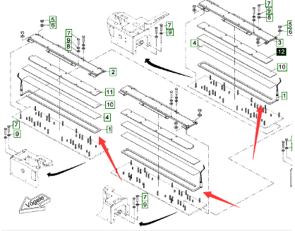 Vö Paver    1.5 meter heating rod base plate part number 4608150199