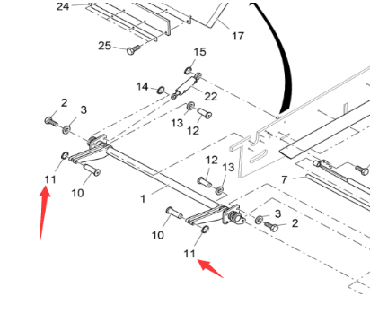 Vö Paver  Snap ring part number 9500160471