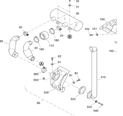 Vö   Paver     Silencer Assembly Part Number 2303575 